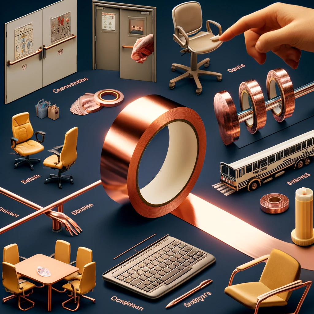 高效抗病毒：CIVEN METAL銅箔膠帶在多領域的應用與優勢