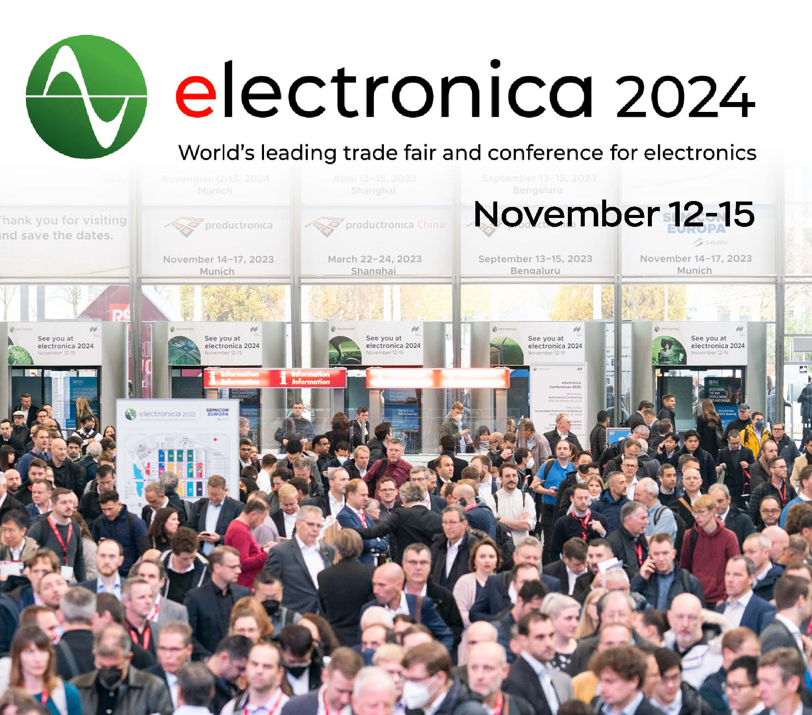 銘玨金屬將于11月12日亮相本屆德國慕尼黑電子展